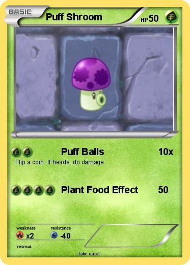 Pokemon Puff Shroom