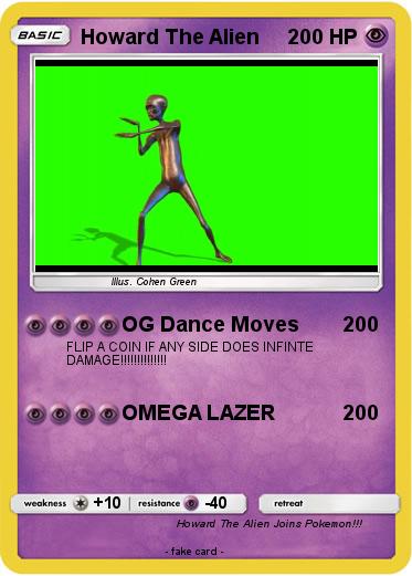 Pokemon Howard The Alien