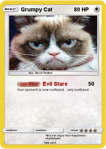 Pokemon Grumpy Cat