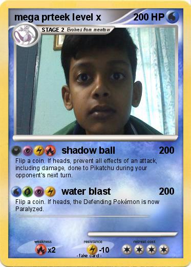 Pokemon mega prteek level x
