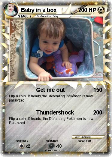 Pokemon Baby in a box