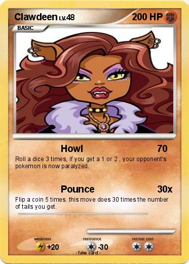 Pokemon Clawdeen
