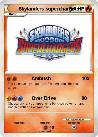 Pokemon Skylanders superchargers