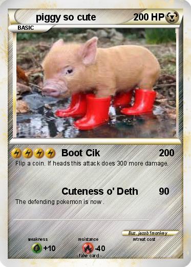Pokemon piggy so cute