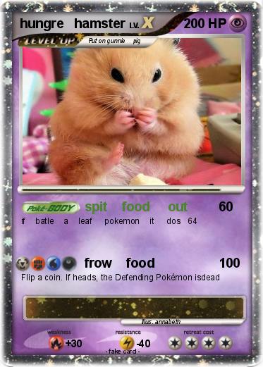Pokemon hungre   hamster