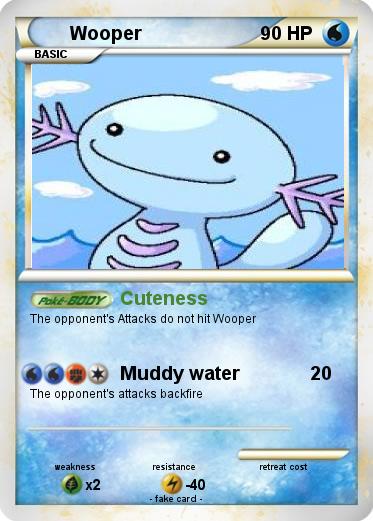 Pokemon Wooper