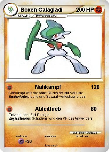 Pokemon Boxen Galagladi