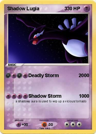 Pokemon Shadow Lugia                   3