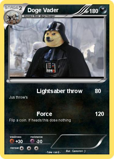Pokemon Doge Vader
