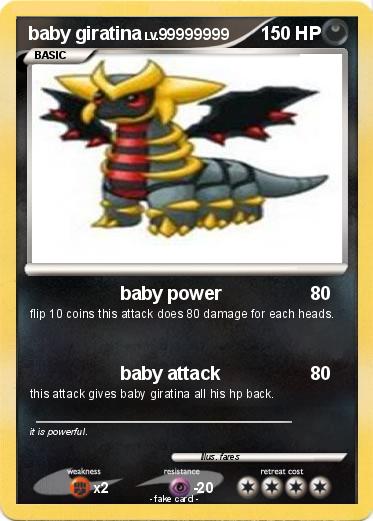 Pokemon baby giratina