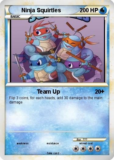 Pokemon Ninja Squirtles