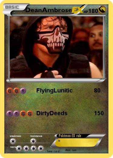 Pokemon DeanAmbrose