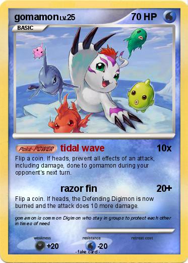Pokemon gomamon
