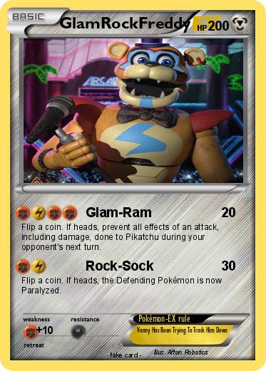 Pokemon GlamRockFreddy