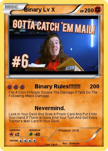Pokemon Binary Lv X