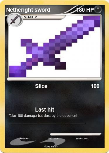 Pokemon Netheright sword