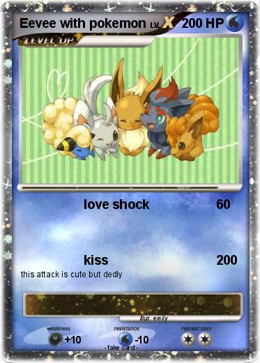 Pokemon Eevee with pokemon