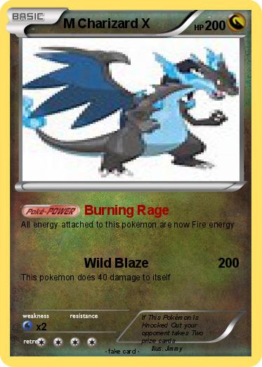 Pokemon M Charizard X