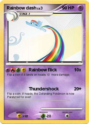 Pokemon Rainbow dash