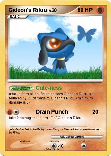 Pokemon Gideon's Rilou