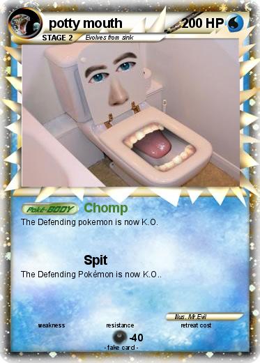 Pokemon potty mouth