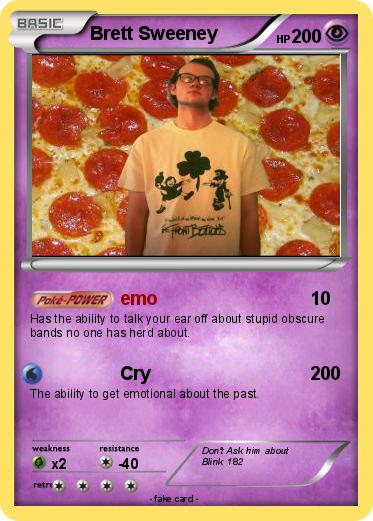 Pokemon Brett Sweeney