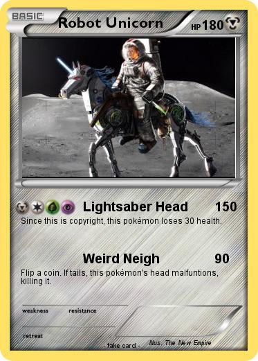 Pokemon Robot Unicorn