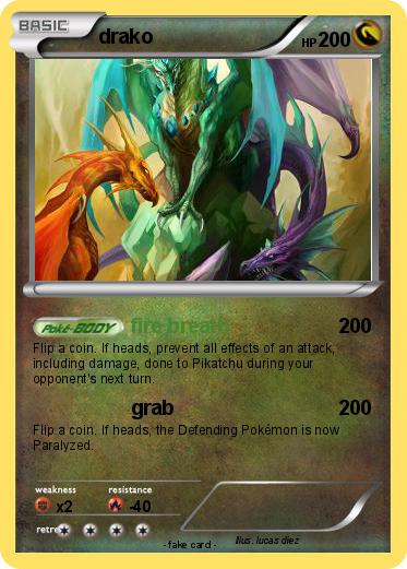 Pokemon drako