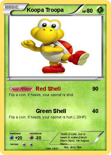 Pokemon Koopa Troopa