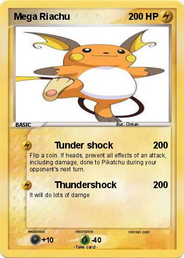 Pokemon Mega Riachu