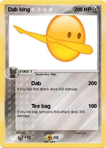 Pokemon Dab king