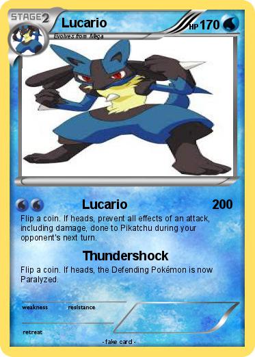 Pokemon Lucario