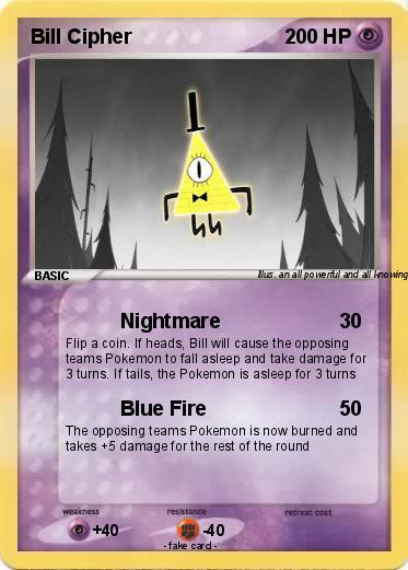 Pokemon Bill Cipher