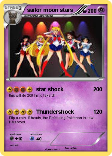 Pokemon sailor moon stars