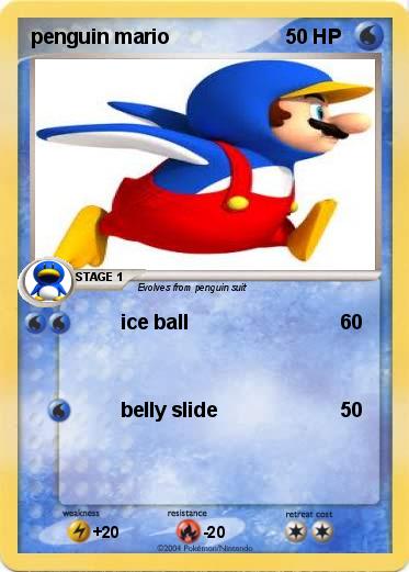 Pokemon penguin mario
