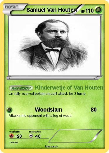 Pokemon Samuel Van Houten