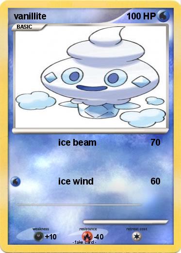 Pokemon vanillite