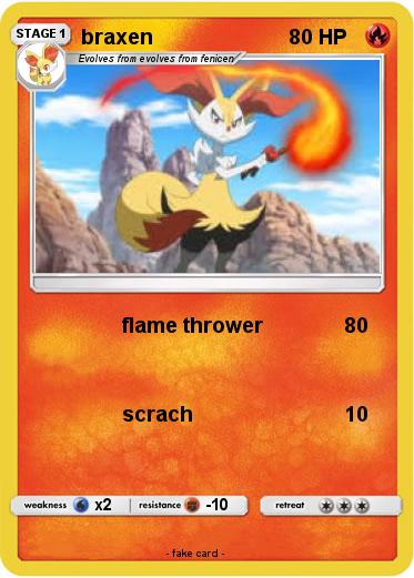 Pokemon braxen