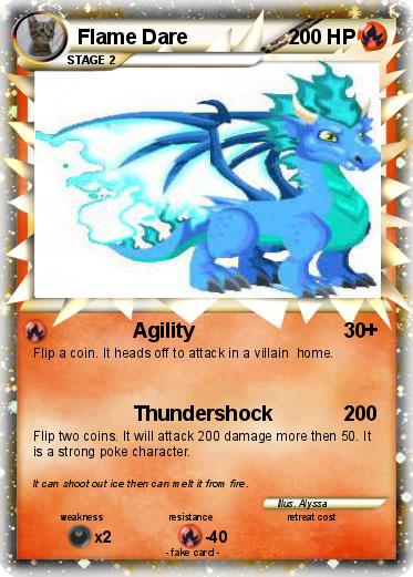 Pokemon Flame Dare