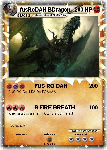 Pokemon fusRoDAH BDragon