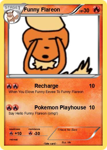 Pokemon Funny Flareon