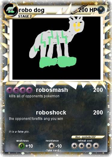Pokemon robo dog