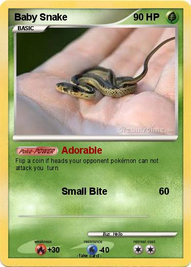 Pokemon Baby Snake