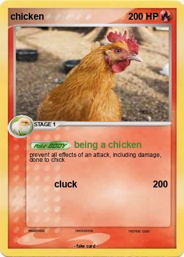Pokemon chicken
