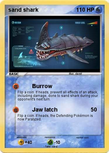 Pokemon sand shark