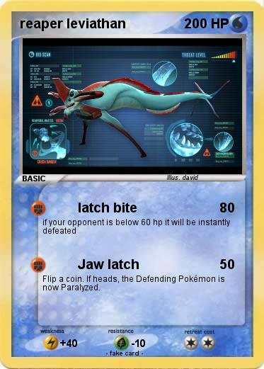 Pokemon reaper leviathan Pokemon reaper leviathan