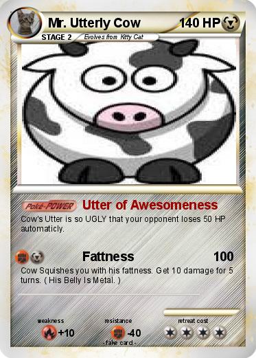 Pokemon Mr. Utterly Cow
