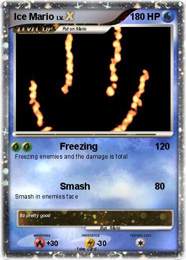 Pokemon Ice Mario
