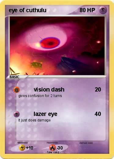 Pokemon eye of cuthulu