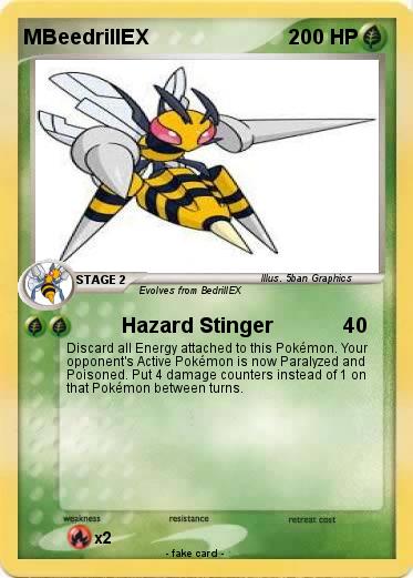 Pokemon MBeedrillEX
